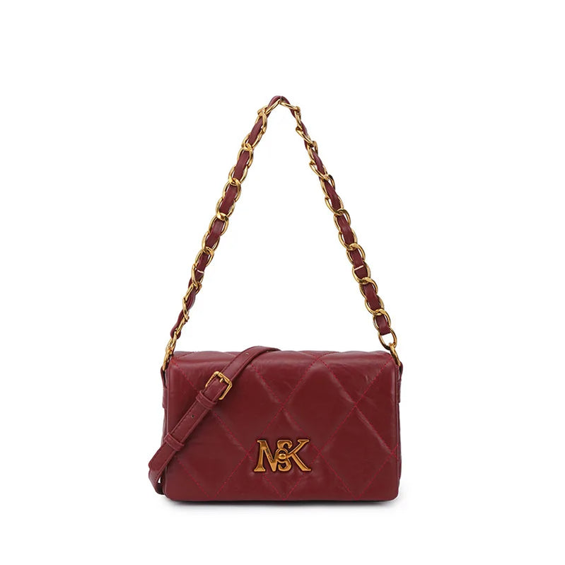 2025 Spring Quilted Chain Bag for Women Niche Designer Underarm Purse Adjustable Crossbody Strap Luxury Shoulder Bag