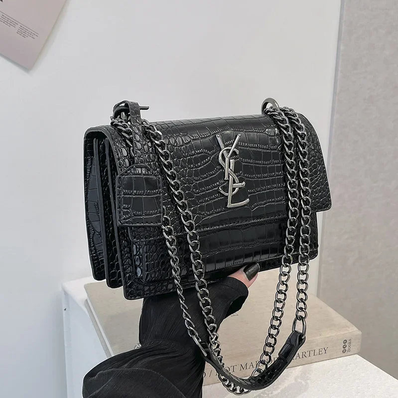 2025 New Light Luxury Bag High Sense European and American Retro Chain Bacchus Bag Fashion Shoulder Messenger Bag