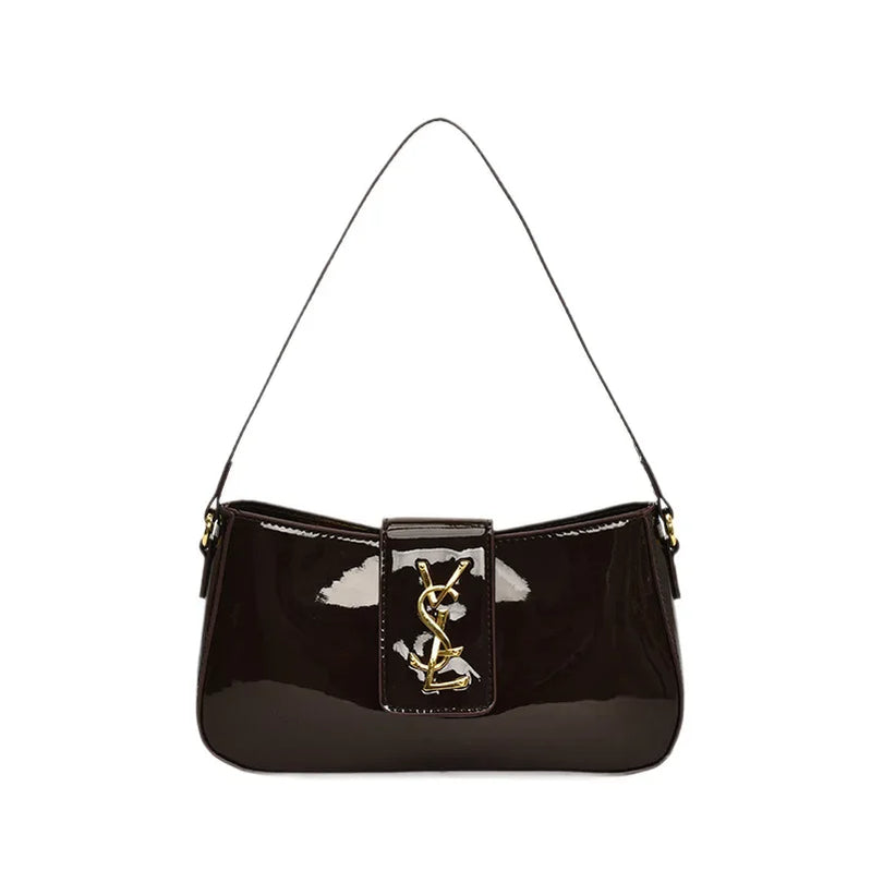 Famous Designer Elegant Leather Shoulder Bag - Women's Crossbody Handbag Popular Classic For Ladies Paris Fashion Women's Bag