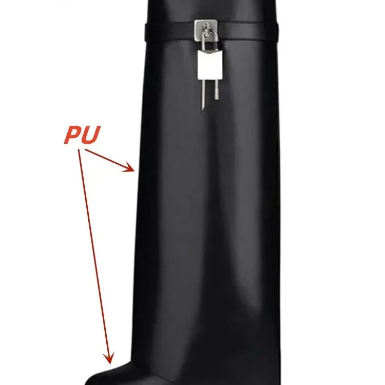 European and American Metal Lock Fasteners for High Tube Skirts, Boot Slopes, Leg Sleeves, Knee Length Boots, Platform Boots