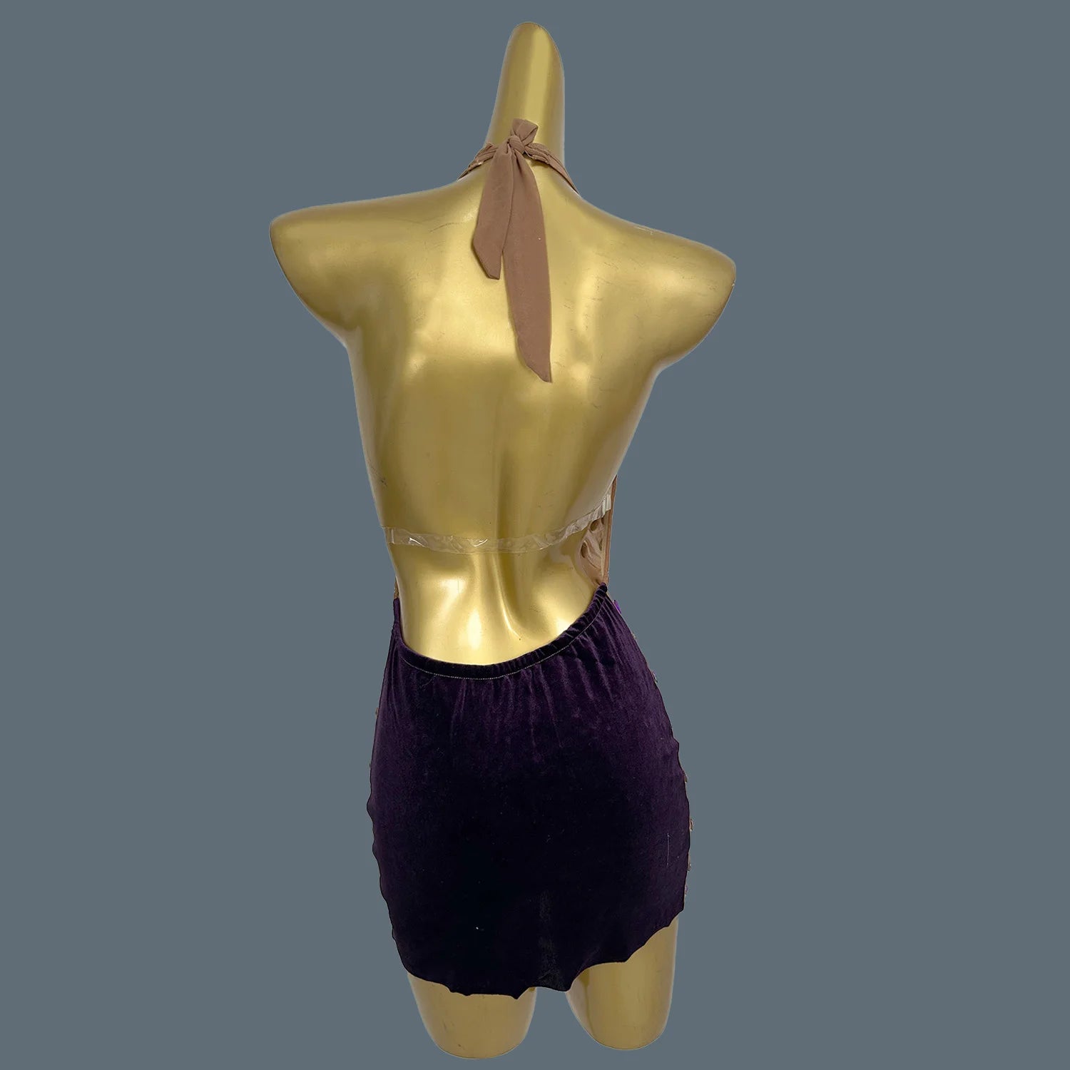 Sexy See Through Mesh Mini Dress Women Deep V Neck Backless Short Dress Club High-end Birthday Party Fancy Girls Outfit Baoshi