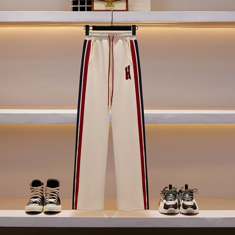 Winter Women's Sweatsuit Thick Warm Outfits Jogger Sweatpants 2 Piece Sets Fashion Harajuku Tracksuit Korean