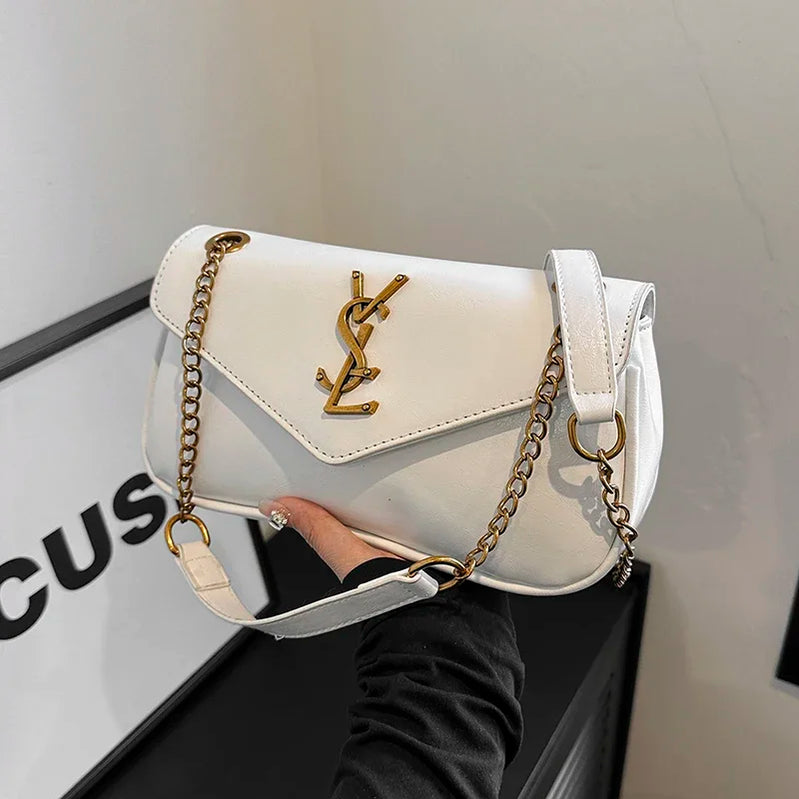 Elegant Classic Women's Tote Bag Leather Crossbody Shoulder Messenger Handbag For Ladies By Famous Luxury Brand