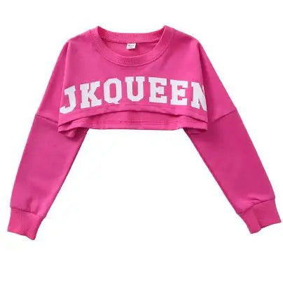 Kids Hip Hop Ballroom Dancing Costumes for Girls Jazz Dance Clothes Stage Wear Shirt Pants Top Vest Outfits Child Dancewear pink shirt