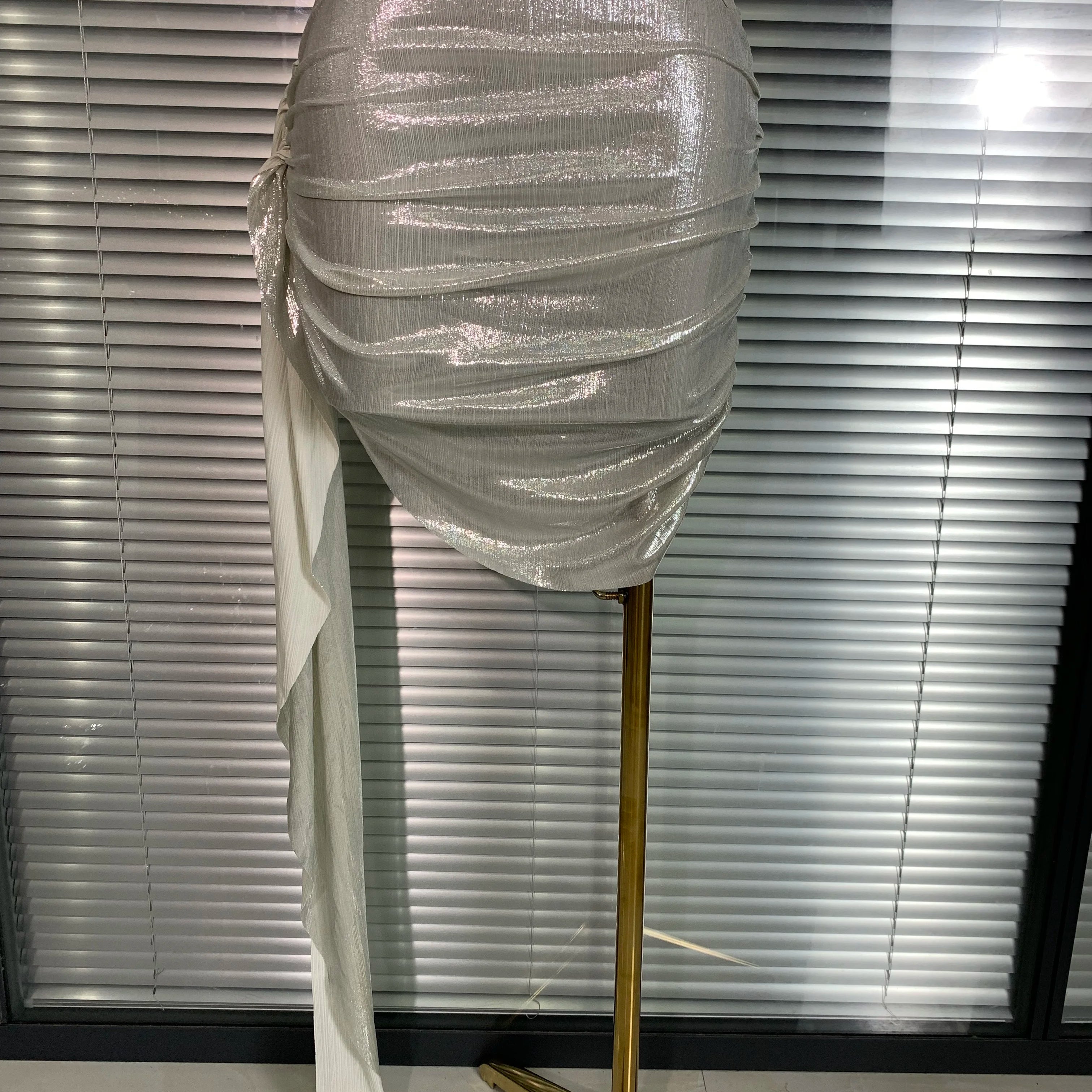 New Women Sexy Tassel Two Pieces Set Sparkly Night Club Skirt Suits Singer Dancer Stage Performance Costume