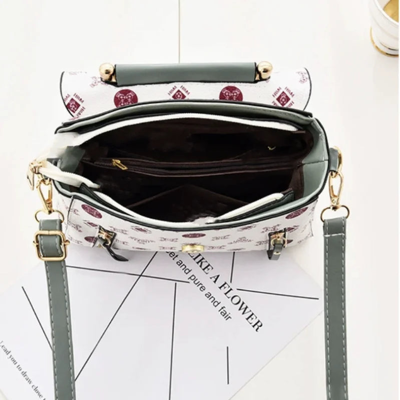 Casual Ladies Senior Sense All-match Printed Niche Design Fashion Mini Shoulder Bag