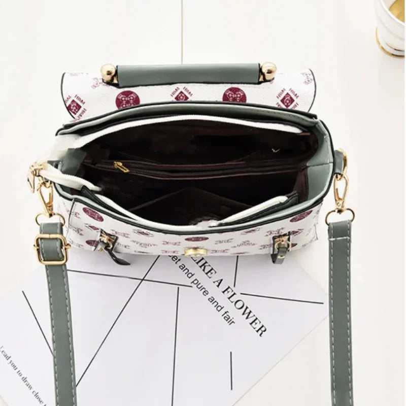 Casual Ladies Senior Sense All-match Printed Niche Design Fashion Mini Shoulder Bag