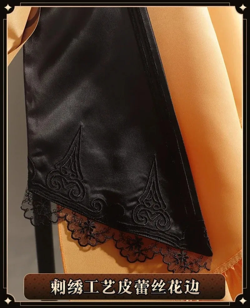 Navia Genshin Impact Cosplay Costume Wig Dress Uniform Fontaine Spina Di Rosula Hat Clorinde Halloween Costumes for Women