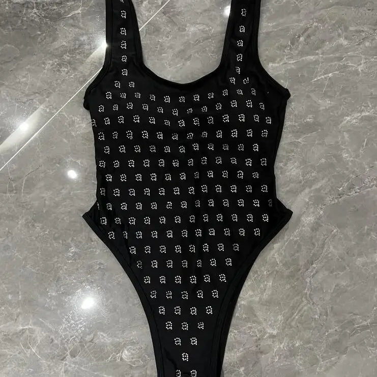 newest Fashion brand Women swimwears diamonds letters Swimwear Women swimsuits lady bikinis suits S M L XL body suits