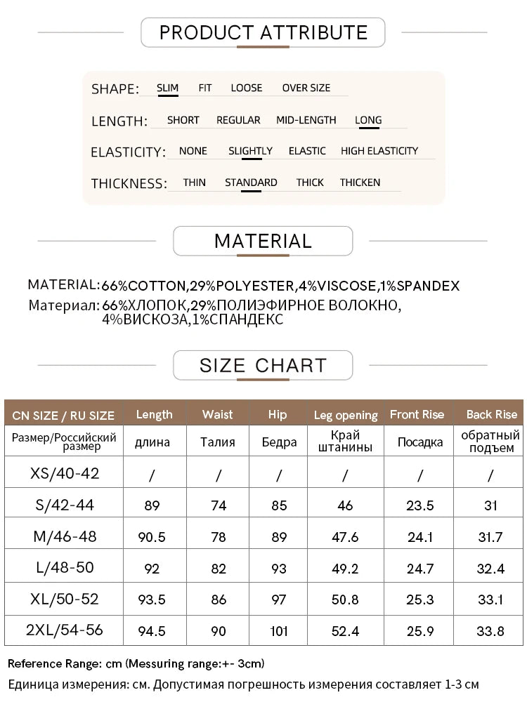 Minimalist Black Women Jeans Autumn Slim Ankle-length New Pants Asymmetrical Flare Retro Casual Trousers