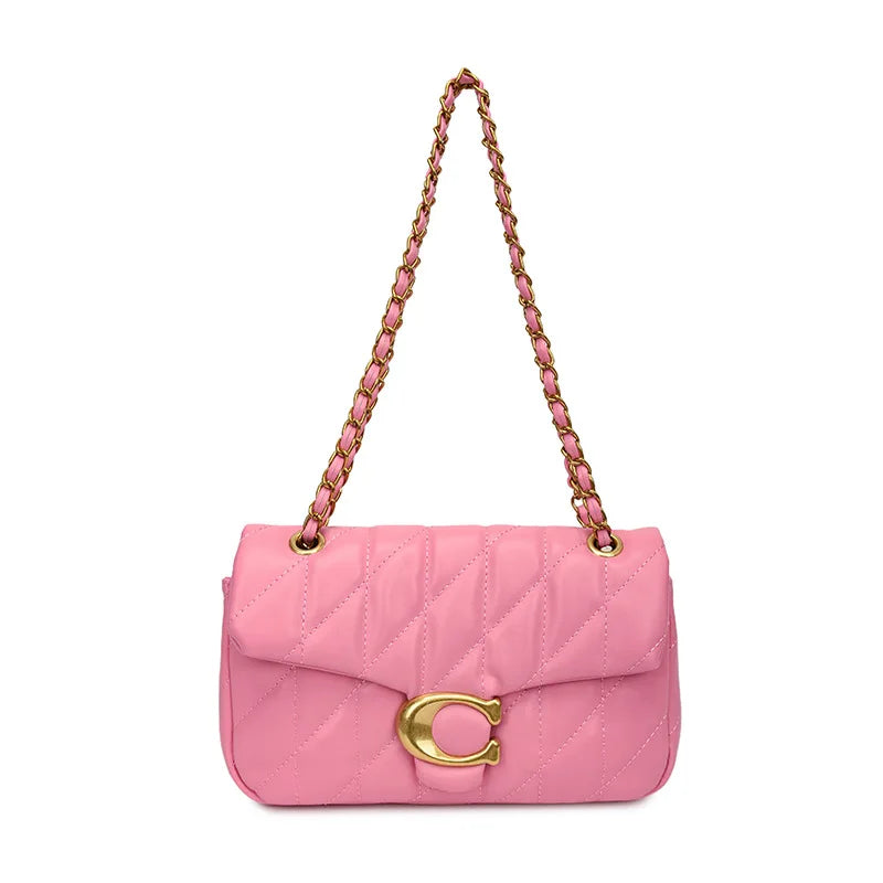 Advanced Chain Diamond Grid Bag, High-quality Women's Small Bag, Small Fragrant Style Crossbody Bag, New Bag, Shoulder Bag