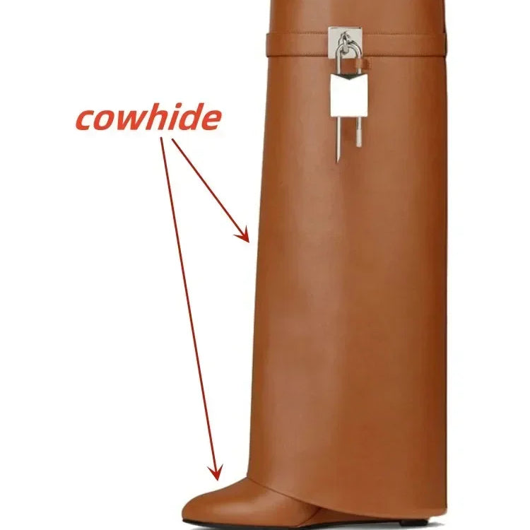 European and American Metal Lock Fasteners for High Tube Skirts, Boot Slopes, Leg Sleeves, Knee Length Boots, Platform Boots