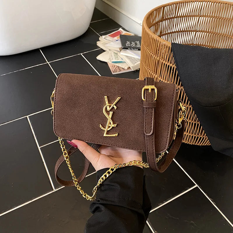 Must-Have Fall Winter Square Bag, Premium Underarm Purse for Women, Chic Shoulder & Crossbody Bag, Elegant Small Handbag