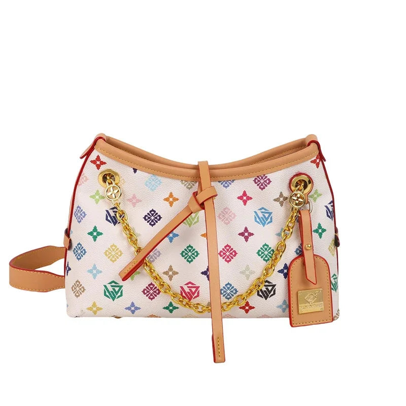 Stylish Leather Tote Bag For Women, Crossbody Shoulder Messenger Handbag By Famous Designer, Luxury Classic Choice