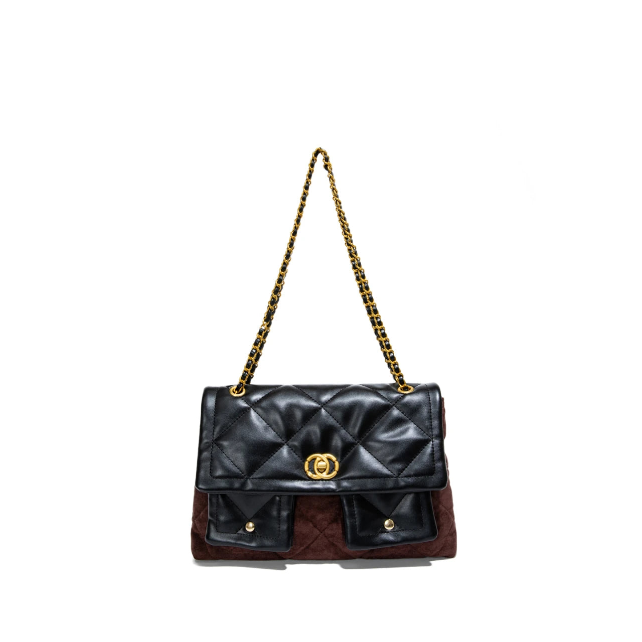 Fashion Women's Leather Crossbody Bag Luxury Elegant Shoulder Handbag Classic Designer Tote For Modern Ladies