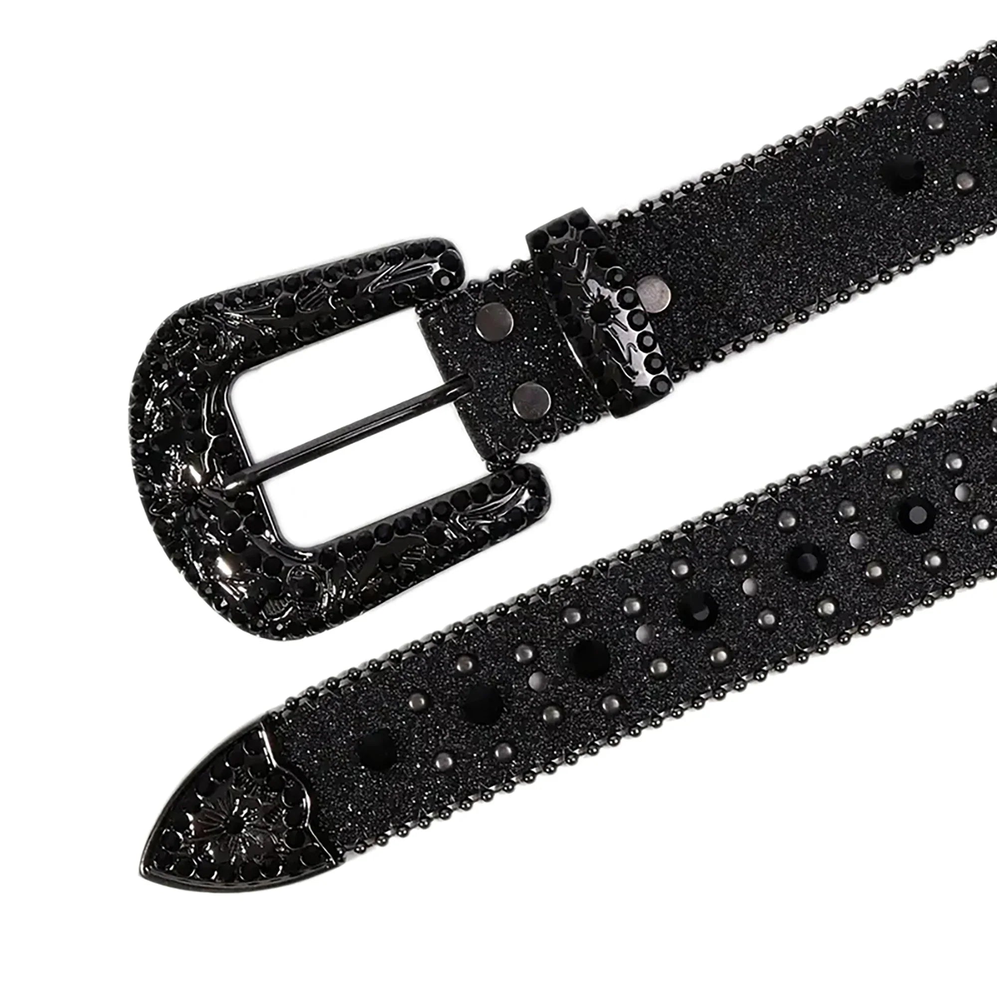 Man-made Diamond Belt, ladies fashion Western Cowboy Rhinestone belt design leather belt inlay man-made diamond belt jeans