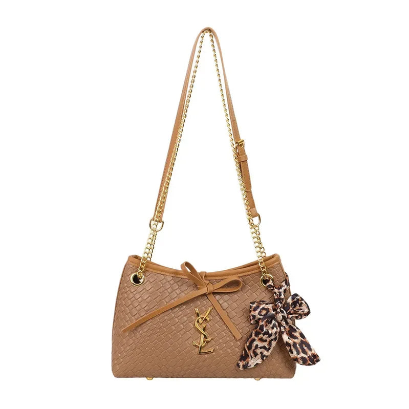 Spacious Tote Bag for Women in Durable Leather, Messenger and Shoulder Style, Elegant Design, Luxury Brand Collection