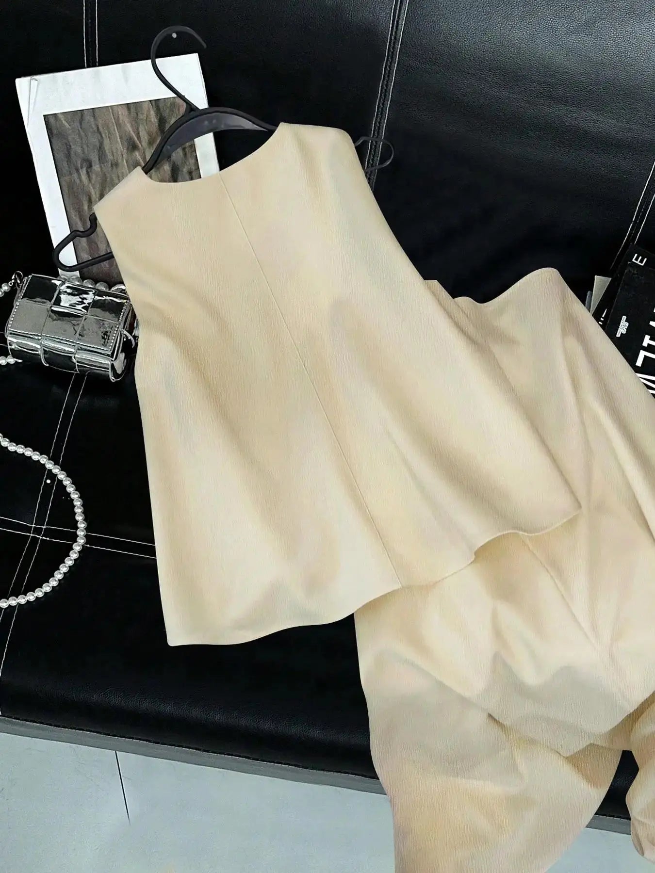 Plus size women's suit and western dress elegant skirt suit summer casual versatile heiress style v-neck