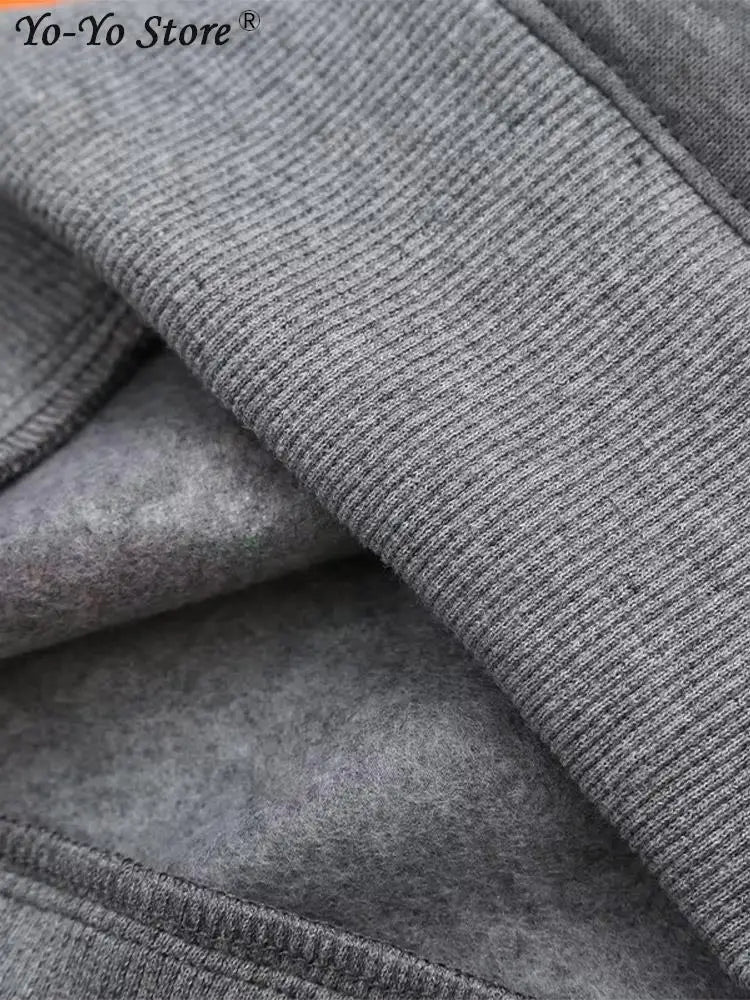 Cartoon Contrast Printed Sweatshirts Women Loose O-neck Long Sleeve Pullovers Female Autumn Fashion Casual Ladies Top