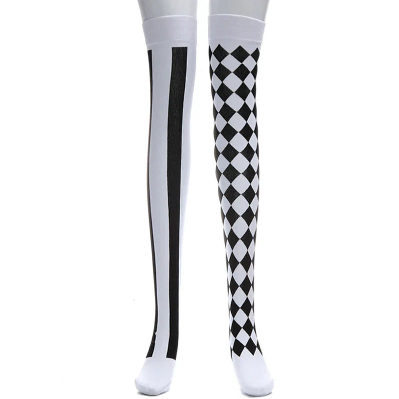 Halloween Alice In Wonderland Clock Mad Hatter Cosplay Costume Sexy Adult Fairy Tale Dress Women Magic Show Tuxedo Fancy Dress WHITE CHINA