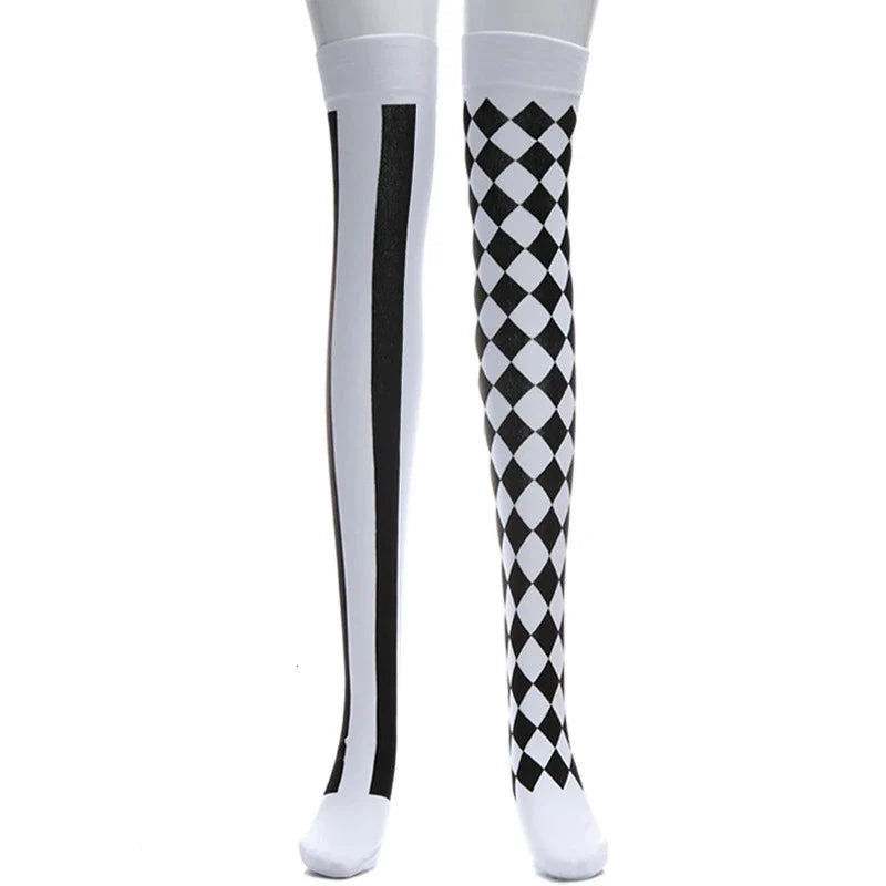 Halloween Alice In Wonderland Clock Mad Hatter Cosplay Costume Sexy Adult Fairy Tale Dress Women Magic Show Tuxedo Fancy Dress WHITE CHINA