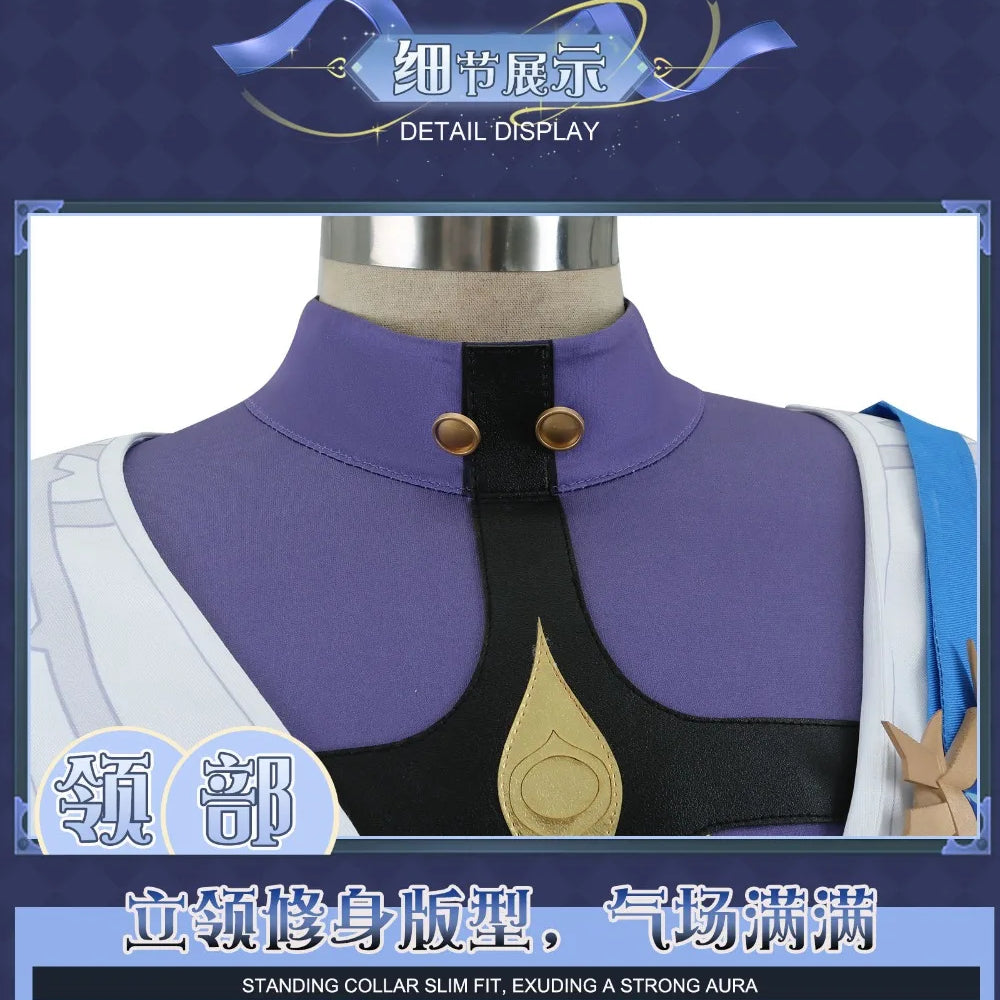 Honkai Star Rail Cosplay Sunday Costume Impact 3 Carnival Uniform Wig Headwear Anime Halloween Costumes for Women Men Hot Sale