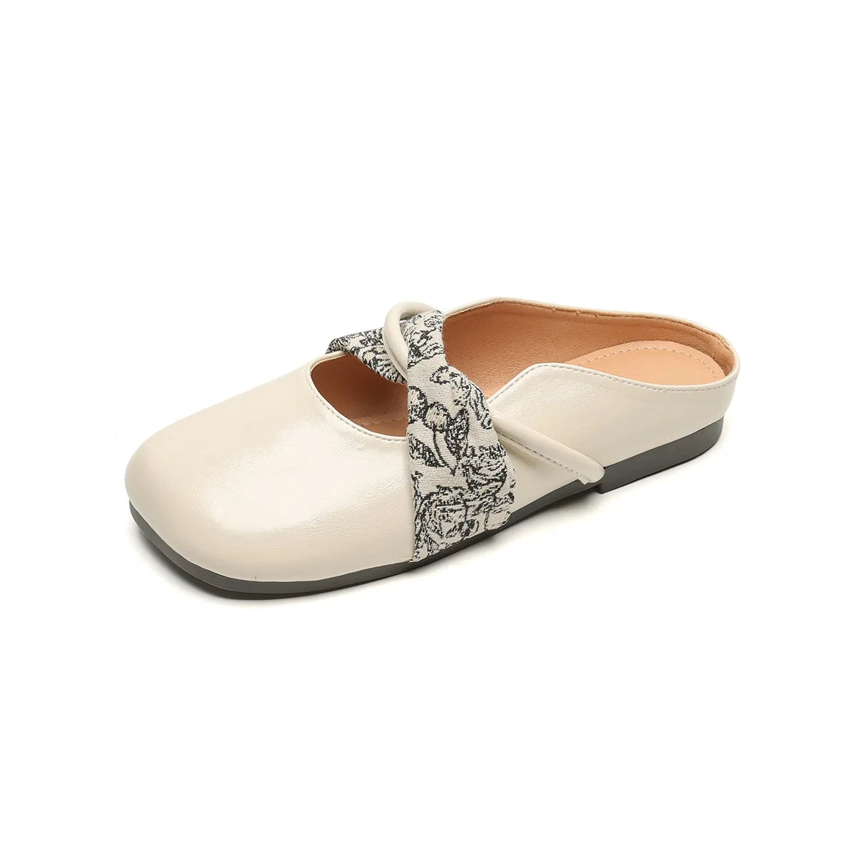 spring women's outdoor shoes Mules Slippers Ladies' casual flat shoes Work shoes Boat shoes Large sizes 41-43