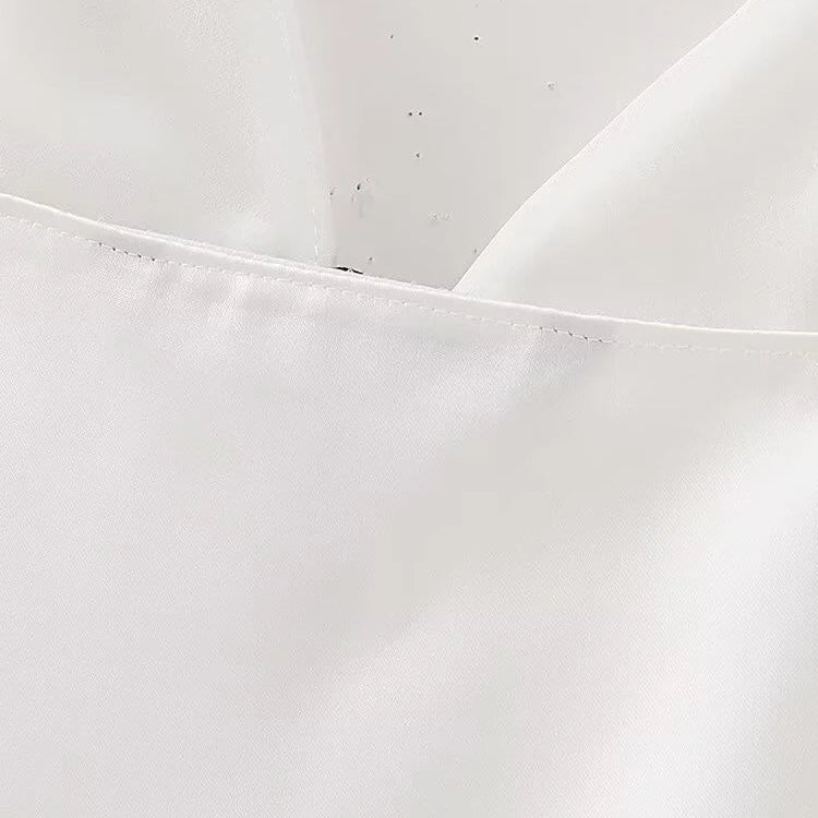 TRAF New Style Bowknot Tied Women Camis Summer V Neck Straps Tanks Sleeveless Backless Sexy Tanks Slim Female Crop Top Y2K