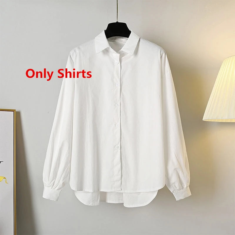 Women's Autumn Winter Lucky Red Sweater Shirt Pleated Mini Skirts 1 or 3 PCS Set Korean Lady Casaul Joker Knit Tops Skirt Outfit Only Shirt