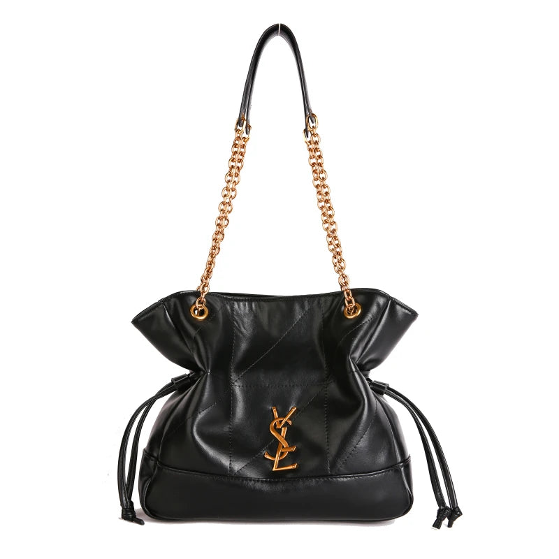 Premium Designer Inspired Shoulder Bag Women, Elegant Leather Crossbody Messenger Purse Tote Handbag Classic Style