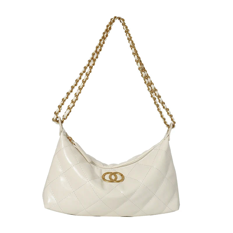 Luxury Leather Shoulder Bag For Women Elegant Classic Design By Famous Designer Popular Choice Spacious And Stylish