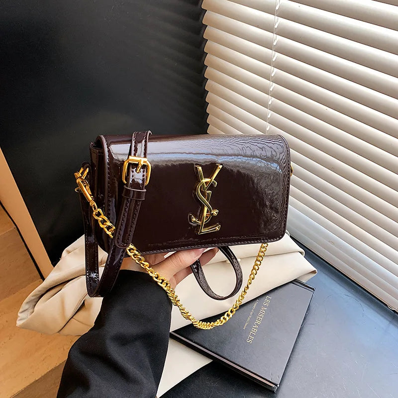 Retro Square Bag for Women, Structured Top Handle Purse, Vintage Inspired Shoulder Bag, Elegant Daily Crossbody Bag