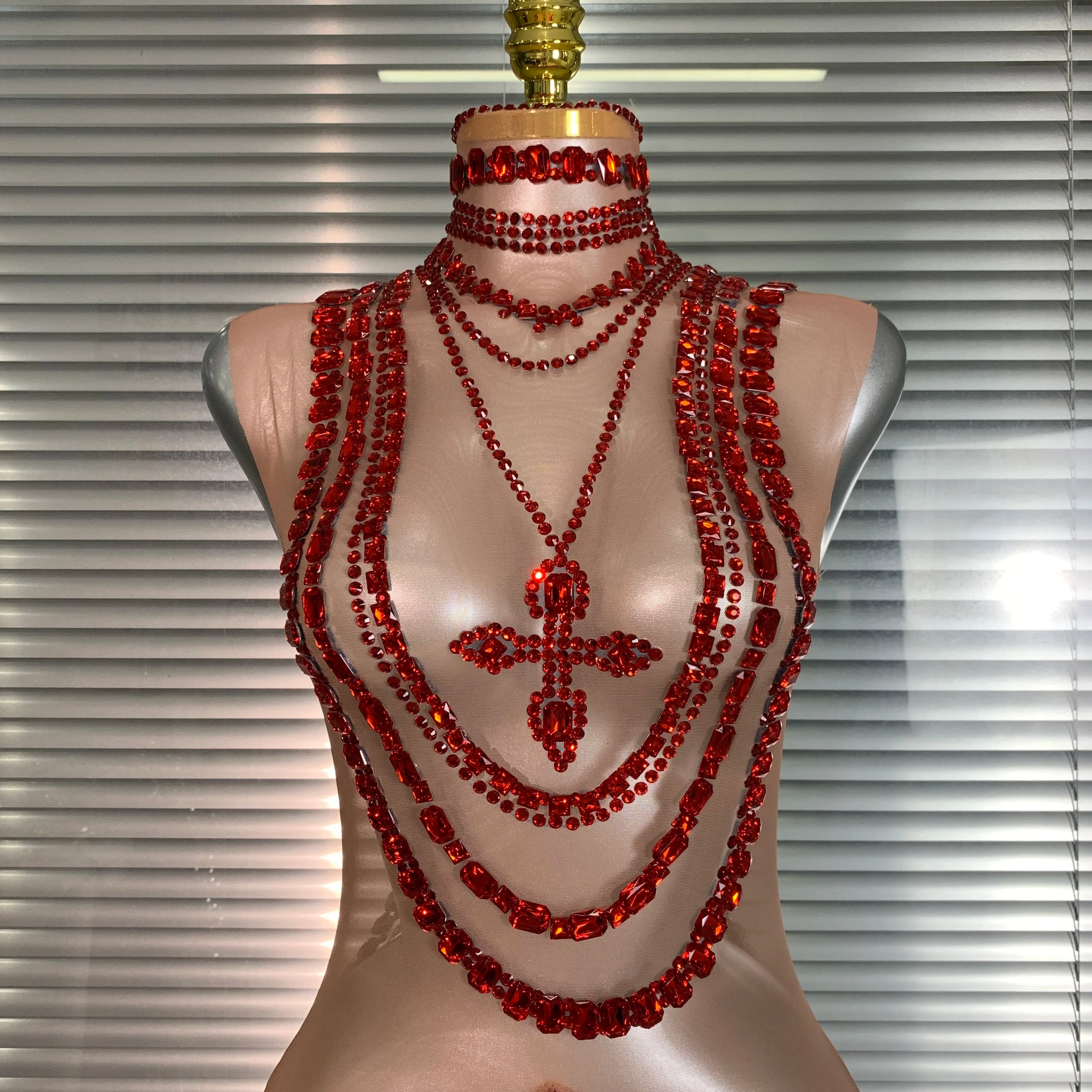 INS New Women Sexy See Through Crystal Diamonds Rhinestones Maxi Dress Stretchy Velvet Party Singer Stage Costume