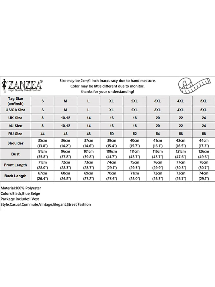 Vintage OL Jacket Casual Lapel Blazer Women Double Breasted Suit Coats Fashion Sleeveless Office Vest Autumn Femme