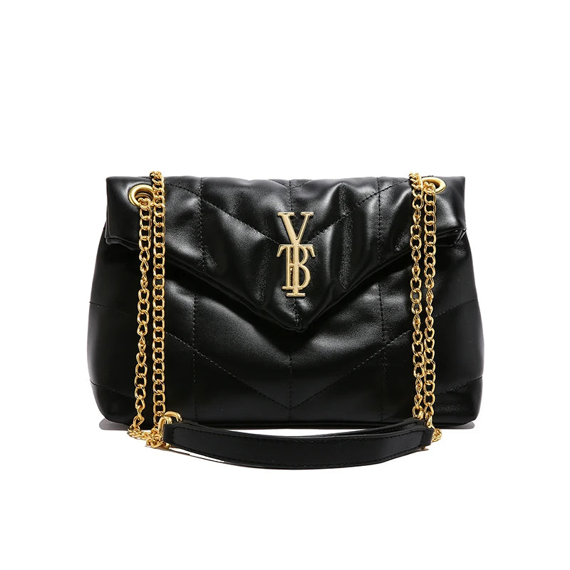 Stylish Quilted Crossbody Bag For Women - Popular Designer Inspired Leather Handbags With Adjustable Shoulder Strap