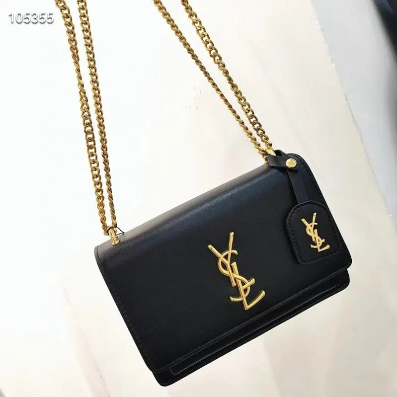 2025 new women's shoulder messenger bag fashion chain bag versatile