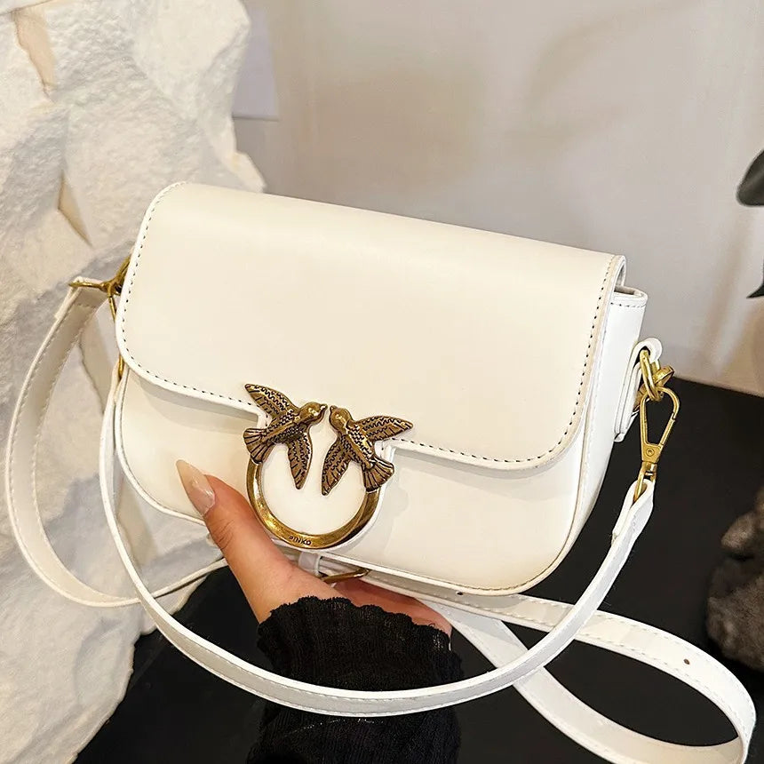 ‌2025 Chic Chain Strap Crossbody Bag for Women, Elegant Shoulder Bag for Daily Commute, Small Niche Designer Purse