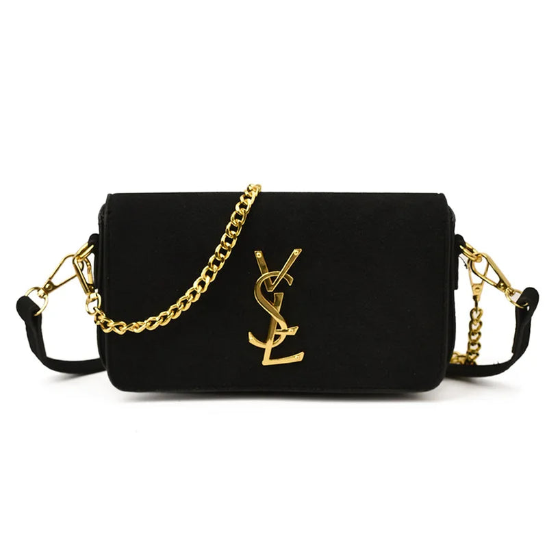 Autumn and Winter Retro Shoulder Armpit High Fashion Messenger Bag Simple Small Square Bag Paris Fashion Designer Women's Bag