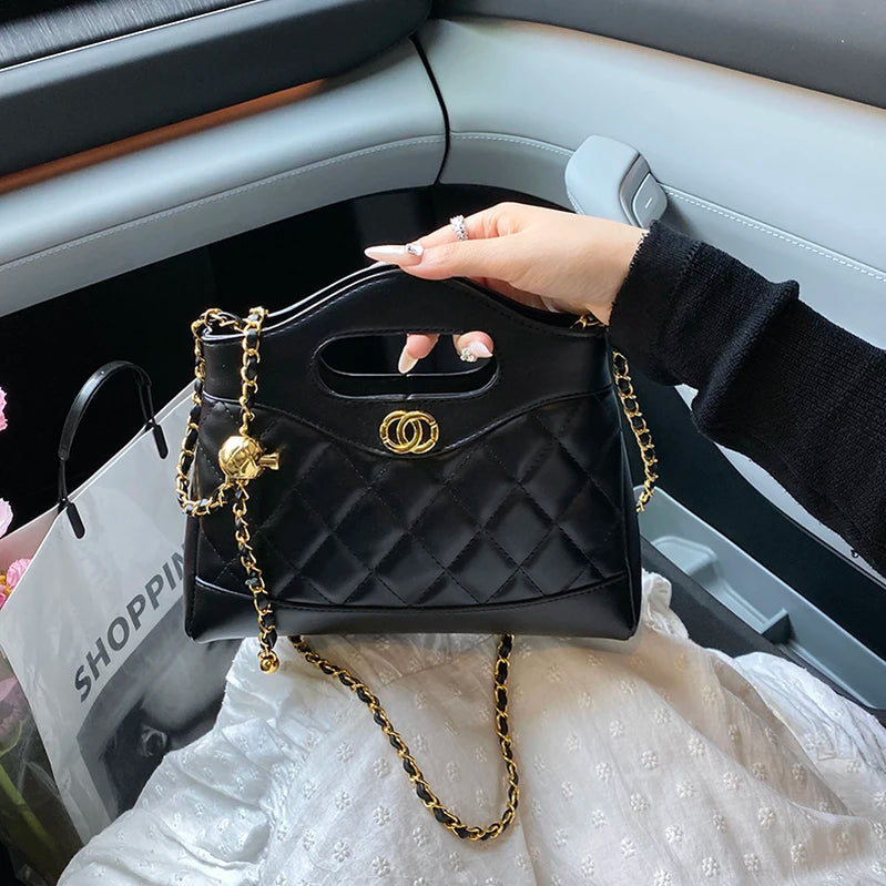 2025 Elegant Vintage Top Handle Bag, Convertible Shoulder & Crossbody Purse for Women, Classic Day-to-Night Clutch