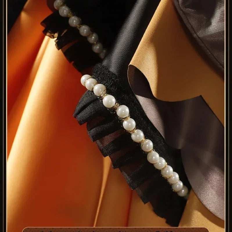 Navia Genshin Impact Cosplay Costume Wig Dress Uniform Fontaine Spina Di Rosula Hat Clorinde Halloween Costumes for Women