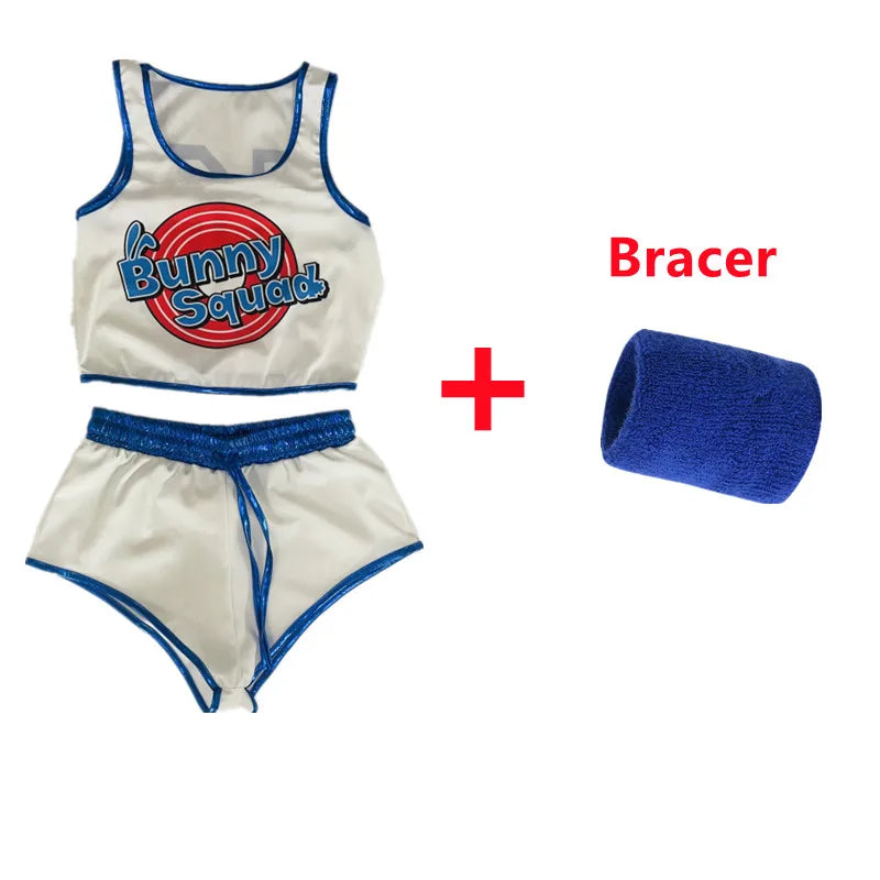 Space Lola Bunny Rabbit Cosplay Costume Rabbit Bunny Jam Costumes Women Girls Halloween Party Clothes Carnival suit 02