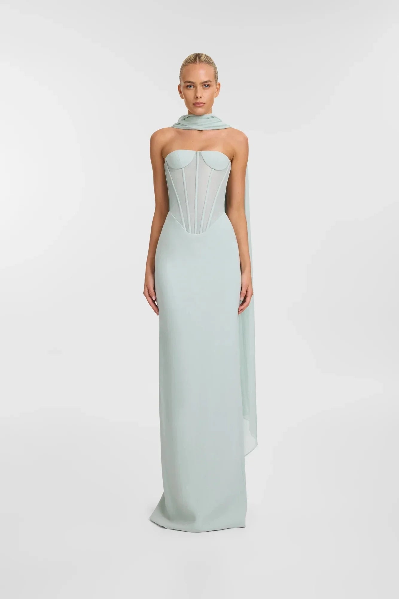 Women Sexy Strapless Backless Bodycon Long Dress Runway Celebrate Girls' Vacation Birthday Outfit Vestido