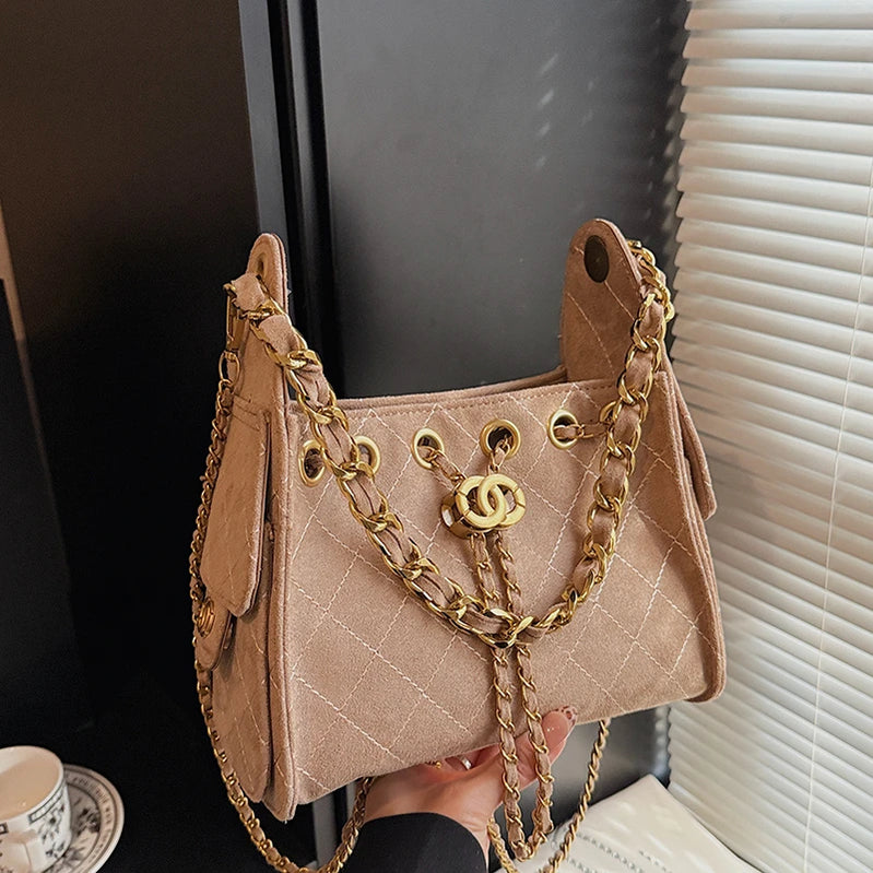 Classic Elegant Women's Leather Handbag Luxury Crossbody Shoulder Bag Designer Fashion Tote For Stylish Ladies