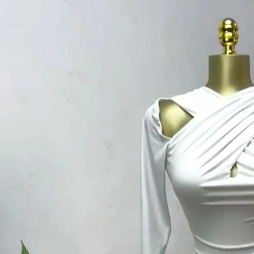 CM.YAYA 2025 Summer Women O-neck Long Sleeve Mermaid Maxi Dress Birthday Beach Sexy Night Party Club Long Dresses