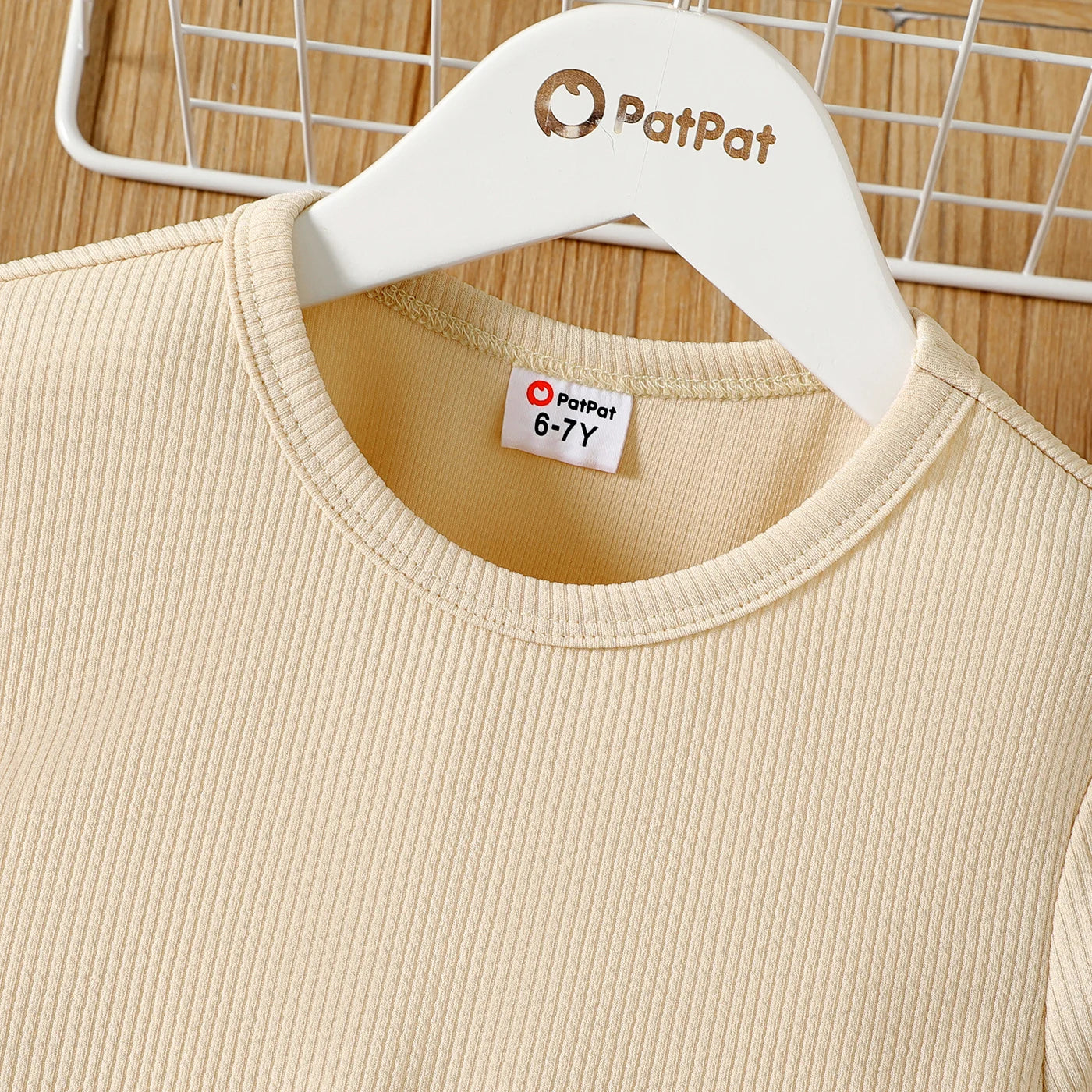 PatPat Kid Girl Dress Bowknot Design Ribbed Plaid Splice Long-sleeve Girls Dress Kids Dresses for Girls Clothes