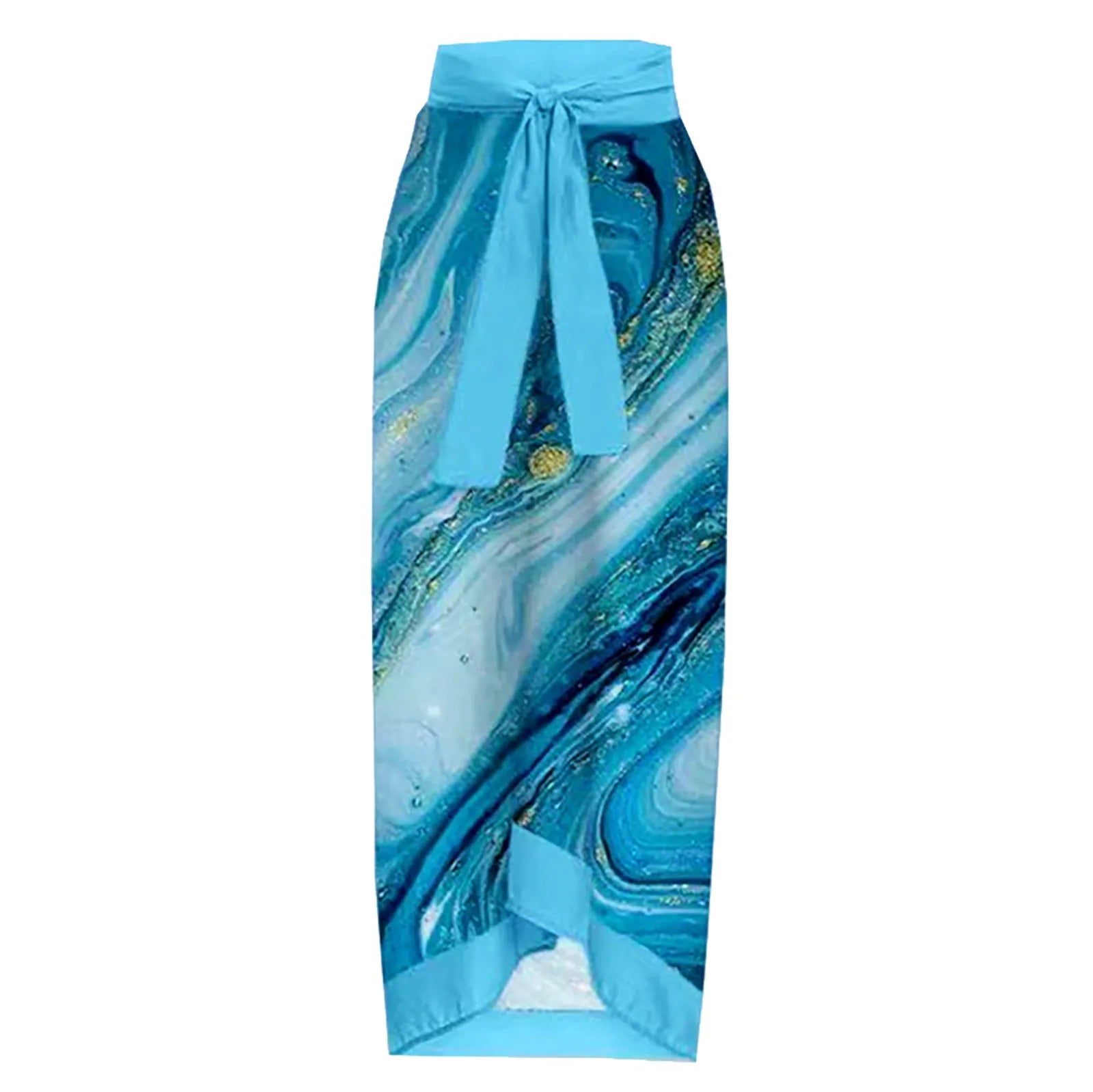 Bikini Women One-Piece Color Contrast Monokini Swimsuit With 1pcs Skirt Cover Up Hawaiian Bathing Suit Trajes De Bano Mujer