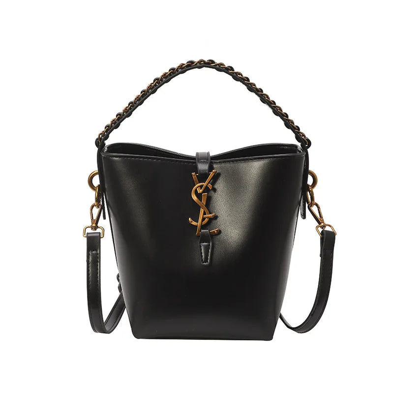 Affordable Luxury Bucket Bag 2025, Designer Women's Tote with Top Handle, Exclusive Crossbody & Shoulder Bag for Work and Casual