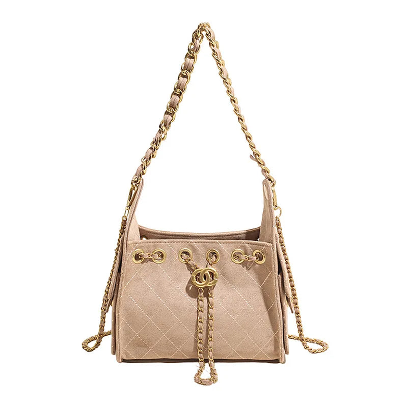 2025 Women's Large Capacity Bucket Bag, Vegan Leather Multi-way Crossbody Tote, Minimalist Casual Chic Handbag for Work Commute