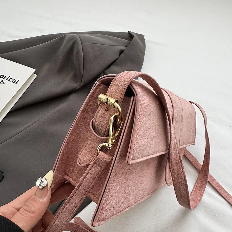 New casual travel crossbody bag, women's chain shoulder bag, high-quality women's bag, fashionable trendy handbag