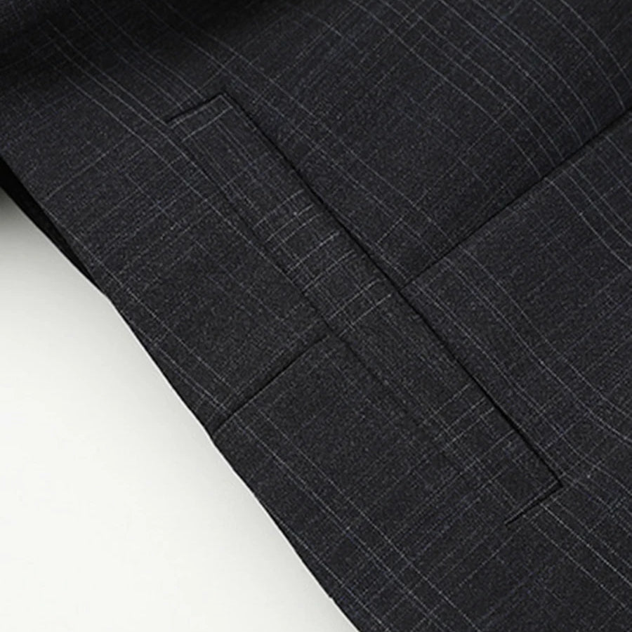 TWOTWINSTYLE Solid Slimming Spliced Appliques Elegant Jackets for Women Lapel Long Sleeve Patchwork Button Fashion Jacket Female